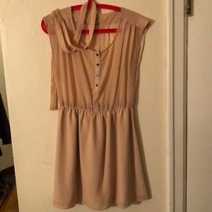 ONLY - Pink button up dress